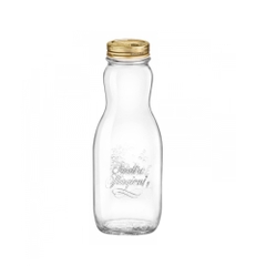 Chai thủy tinh nắp vặn Quattro Juice 1000ml