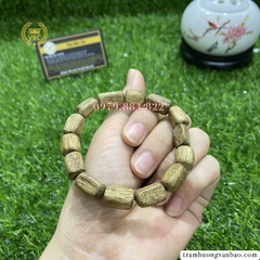 Vòng tay trầm hương Banh Xanh Cam mùi thơm sống ngọt thanh
