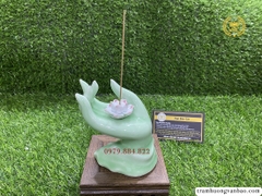 Đế cắm Nhang không tăm đẹp tuyệt hình bàn tay Phật
