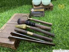 Bộ dụng cụ trà 5 món kèm hũ đựng tuyệt đẹp