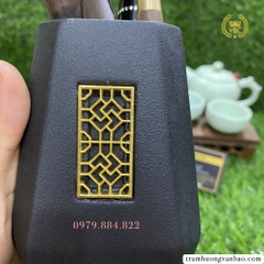 Bộ dụng cụ trà 5 món kèm hũ đựng tuyệt đẹp