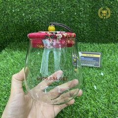 Hũ đựng trà bằng thủy tinh trong suốt