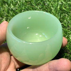 Ly chén ngọc cẩm thạch để uống trà