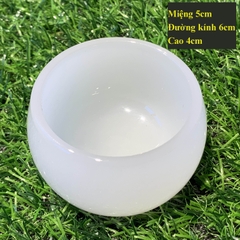 Ly chén ngọc cẩm thạch để uống trà
