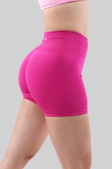 Quần Shorts Lotus Seamless - Fushia Rose