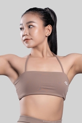 Áo Bandeau Lotus - Grayish Orange
