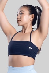 Áo Bandeau Lotus - Peageant Blue