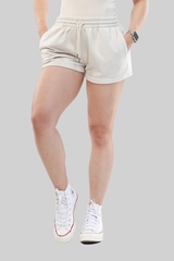 QUẦN SHORT NỈ EMPOWHER - KEM
