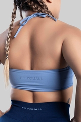 Áo Bandeau Lotus - GreenBlue Slate