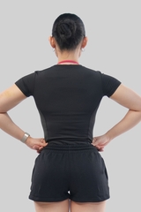 ÁO THUN ÔM EMPOWHER - ĐEN