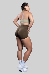 Áo Bandeau Lotus - Grayish Yellow