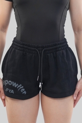 QUẦN SHORT NỈ EMPOWHER - ĐEN