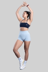 Áo Bandeau Lotus - Peageant Blue
