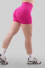 Quần Shorts Lotus Seamless - Fushia Rose
