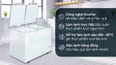 Tủ đông AQUA Inverter 1 Ngăn Đông 319 lít AQF C4201E