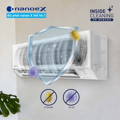 Điều Hòa Panasonic 1 Chiều inverter 18.000 BTU RU18CKH 8D