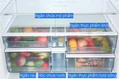 Tủ lạnh Hitachi Inverter 569 lít Multi Door RWB 640PGV1 GMG