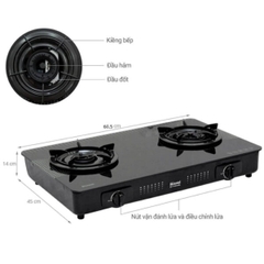 BẾP GAS RINNAI RV 615SLIM