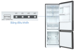 Tủ lạnh Toshiba Inverter 325 lít GR RB410WE PMV(37) SG