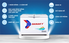 Tủ đông Sanaky 1 Ngăn Đông 235 lít VH-2899A1