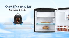 Tủ lạnh Aqua 50 lít AQR D59FA (BS)