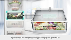 Tủ lạnh Aqua Inverter 320 lít AQR B379MA (WGB)
