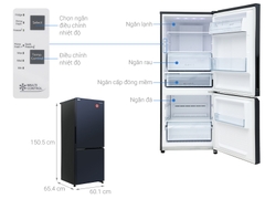 Tủ lạnh Panasonic Inverter 251 lít NR SP275CPAV