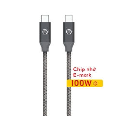 cap-sac-dien-thoai-cb-cc125-1-met-cong-suat-100w-dien-ap-5v-3a-nhan-hieu-shell