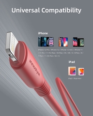 cap-innostyle-jazzy-1-5m-usb-a-to-lightning-mfi-iphone-ipad-ipod-living-coral-j-
