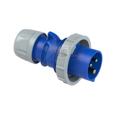 Phích Cắm Công Nghiệp 1 Pha 3 Cực 16A IP67 F0132-6 PANASONIC