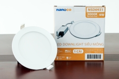 ĐÈN LED SIÊU MỎNG 3000K NANOCO