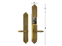 Khóa cửa đại sảnh Demax EL 8882 GB BRASS