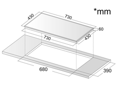 Bếp từ Dann IB626 BK