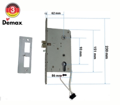Khóa khách sạn Demax HSL606 SBY