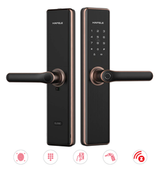 Khóa cửa gỗ Hafele DL7600 có module Z-wave (912.20.232, 912.20.233)