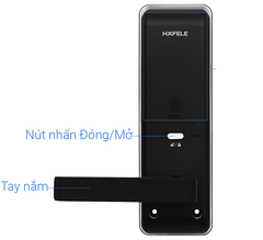 Khóa cửa gỗ Hafele EL7700-TCS (912.20.561, 912.20.560)