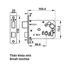 Khóa cửa điện tử Hafele DL7900 thân nhỏ (912.05.640, 912.05.643, 912.05.646, 912.05.649, 912.05.652)