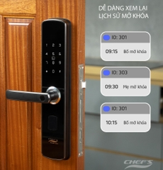 Khoá cửa gỗ Chefs EH-A16SB