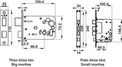 Khóa điện tử Hafele EL7500 - TC thân lớn (912.20.551, 912.20.553, 912.20.555, 912.20.557, 912.20.559)