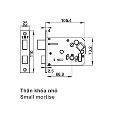 Khóa cửa điện tử Hafele EL7000 - TC 912.05.496, 912.05.495