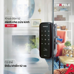 Khóa điện tử cửa kính Hafele ER4400 - TC&TCR 912.20.229, 912.20.228