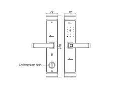 Khóa thông minh Demax EL-MS88 MB