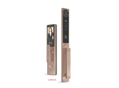 Khoá cửa vân tay Kassler KL968 CNC Coffee Face ID, App wifi, remote