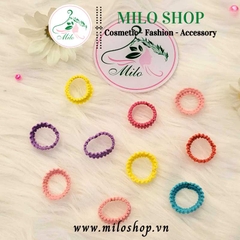 Cột tóc - kẹp tóc mini cho bé gái nhiều mẫu (set 10 cái)