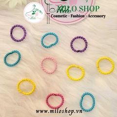 Cột tóc - kẹp tóc mini cho bé gái nhiều mẫu (set 10 cái)
