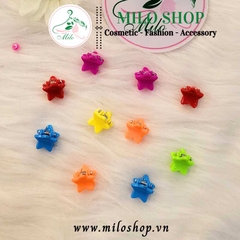 Cột tóc - kẹp tóc mini cho bé gái nhiều mẫu (set 10 cái)