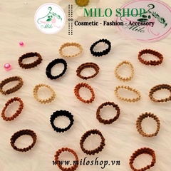 Cột tóc - kẹp tóc mini cho bé gái nhiều mẫu (set 10 cái)