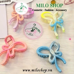 Kẹp tóc bướm màu loang (Size to)