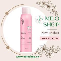 Dầu gội khô Luckyfine đào nội địa Trung-150ml (hồng)