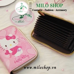 Ví ngắn cầm tay họa tiết Hello Kitty